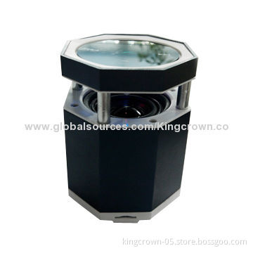 Wireless speaker with LED Light